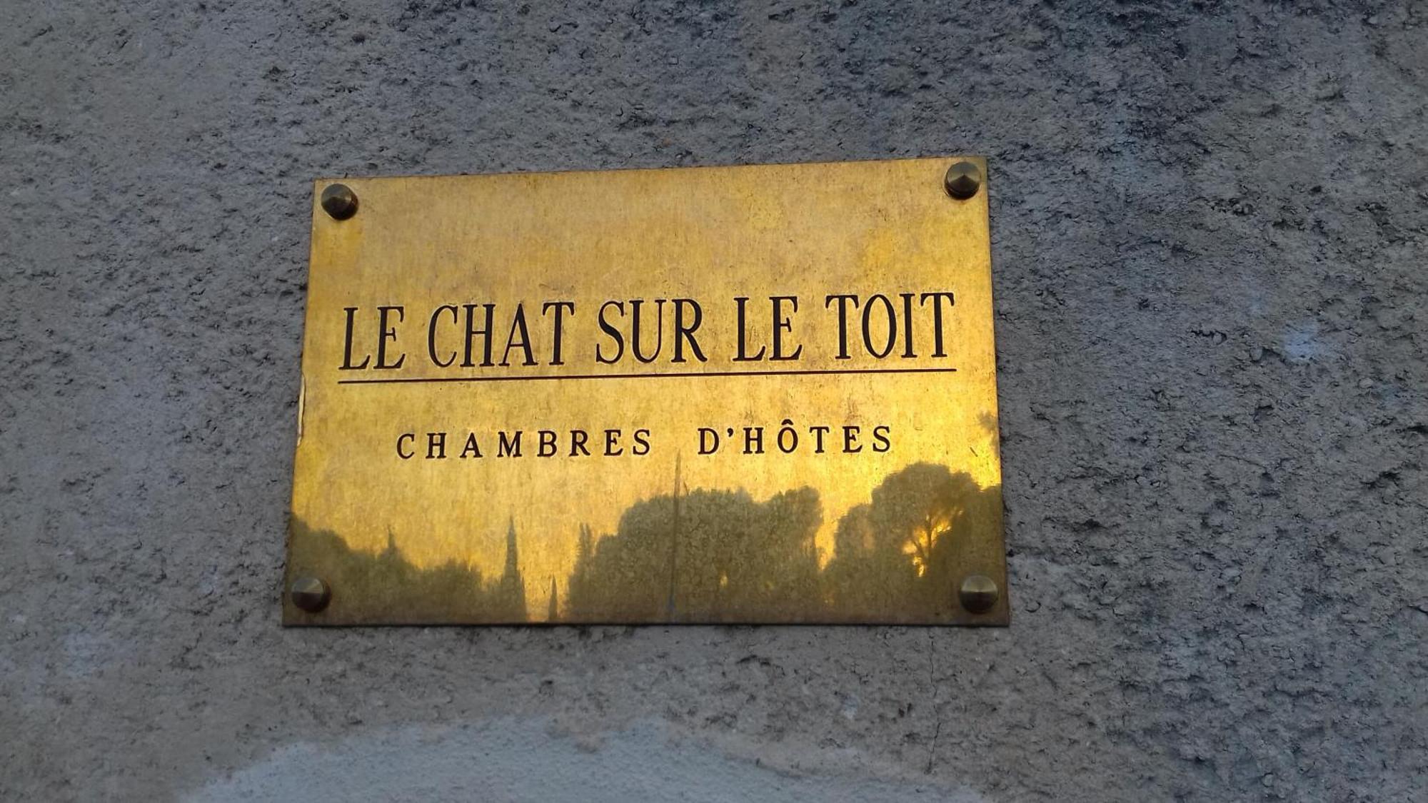 Le Chat Sur Le Toit Bed and Breakfast Lourmarin Buitenkant foto